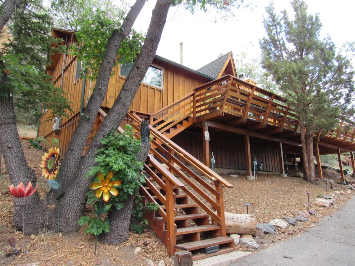 Hillside Hideaway -View Of Ski Slope From Charming Deck Big Bear Lake Exterior foto